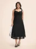 Heart Neckline See Through Gathered Dress sold by Bloomchic