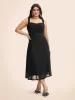 Heart Neckline See Through Gathered Dress sold by Bloomchic