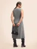 Stretch Woven Crushed Pleated Midi Dress sold by Bloomchic