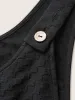 Solid Textured Patched Pocket Jumpsuit sold by Bloomchic