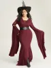 Halloween Ripped Extra Long Sleeve Dress sold by Bloomchic