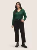 Plain Shirt Collar Heather Texture T-shirt sold by Bloomchic