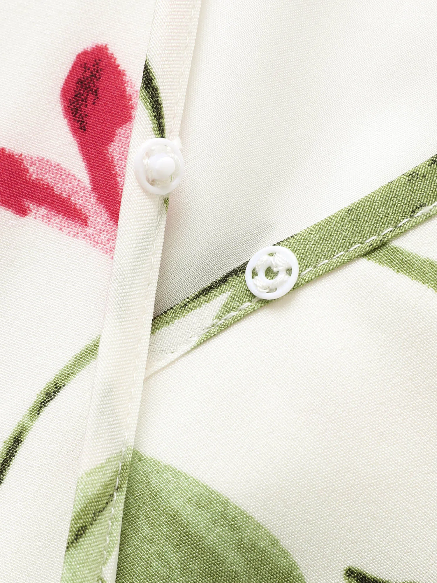 Surplice Neck Floral Ruffle Cap Sleeve Dress sold by Bloomchic product image thumbnail 5