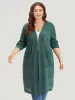 Solid Split Side Open Front Maxi Cardigan sold by Bloomchic
