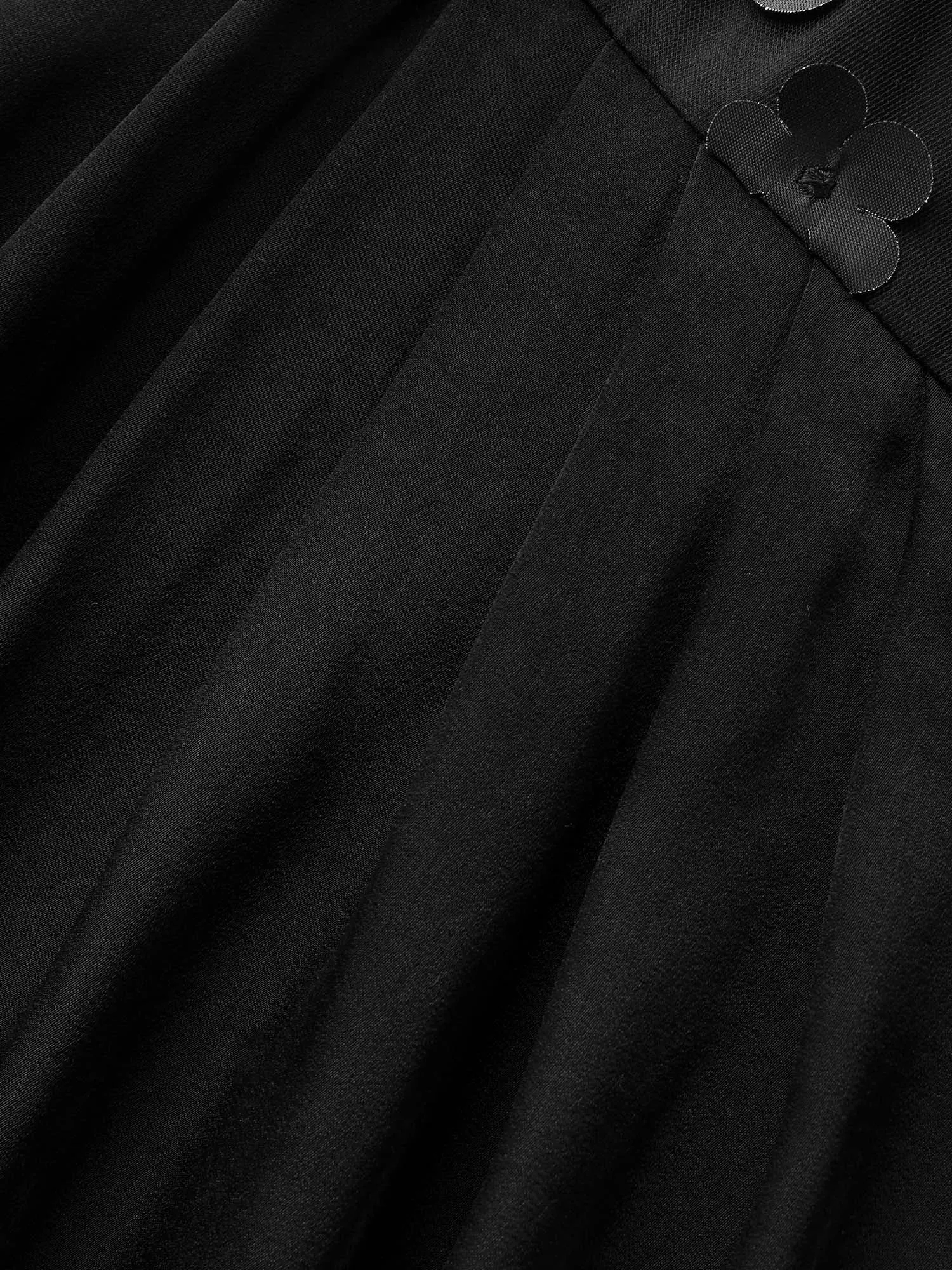 Stereo Flower Design Split Hem Dress sold by Bloomchic product image thumbnail 5