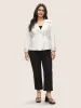 Corduroy Patchwork Floral Lapel Collar Zipper Jacket sold by Bloomchic