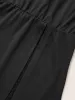 Cowl Neck Lace Panel Split Side Sleep Dress sold by Bloomchic