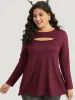 Halloween Supersoft Essentials Solid Cut Out T-shirt sold by Bloomchic