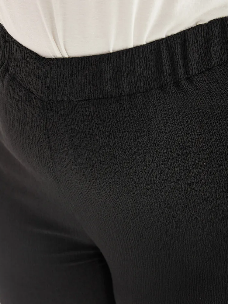 Plain Plisse Flare Leg Sweatpants sold by Bloomchic product image thumbnail 5