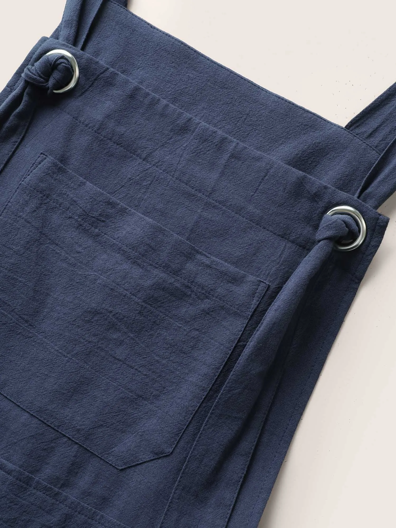 Plain Tie Knot Roll Hem Jumpsuit sold by Bloomchic product image thumbnail 5