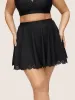Laser Cut Hem Bodycon Swim Skirt sold by Bloomchic