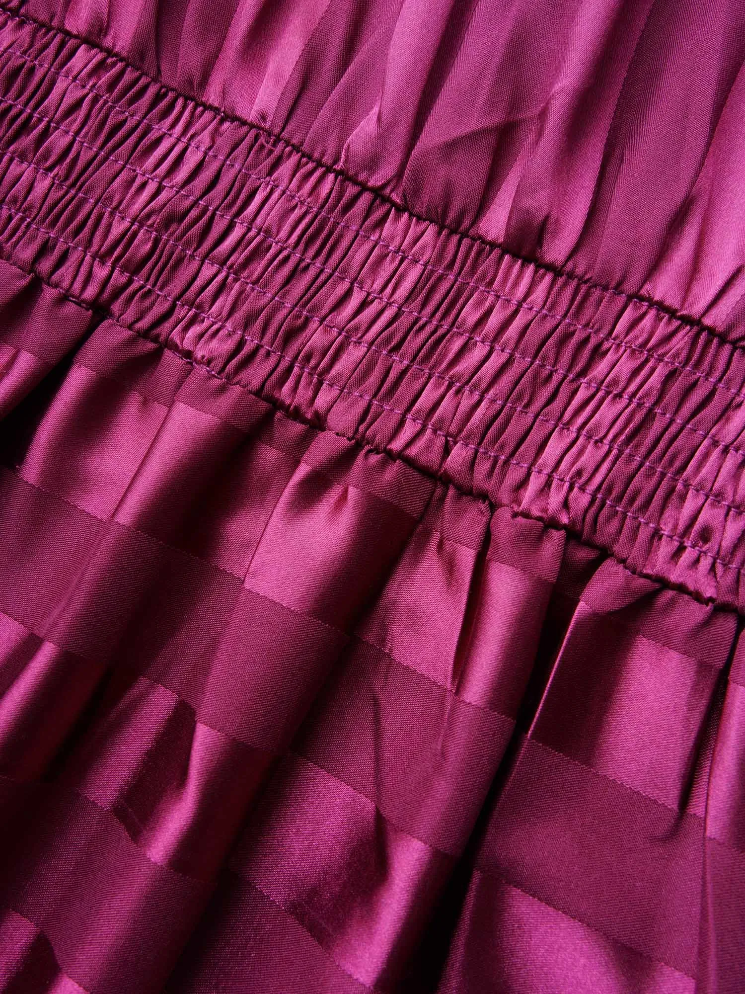 V Neck Textured Shirred Pocket Dress sold by Bloomchic product image thumbnail 5