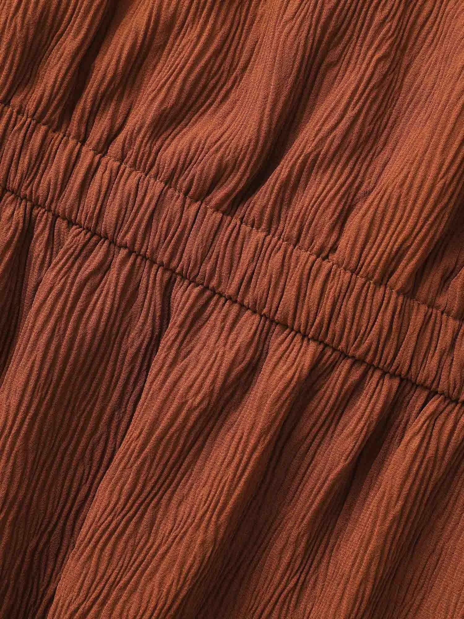 Texture Sleeveless See Through Dress sold by Bloomchic product image thumbnail 5