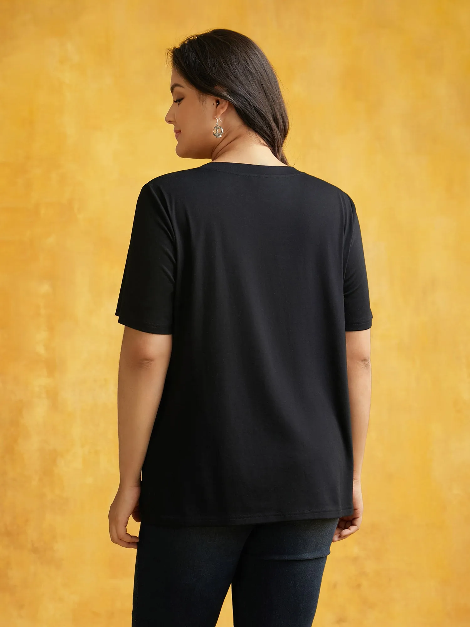 Party Puppies Printed Slim-Fit T-shirt sold by Bloomchic product image thumbnail 5