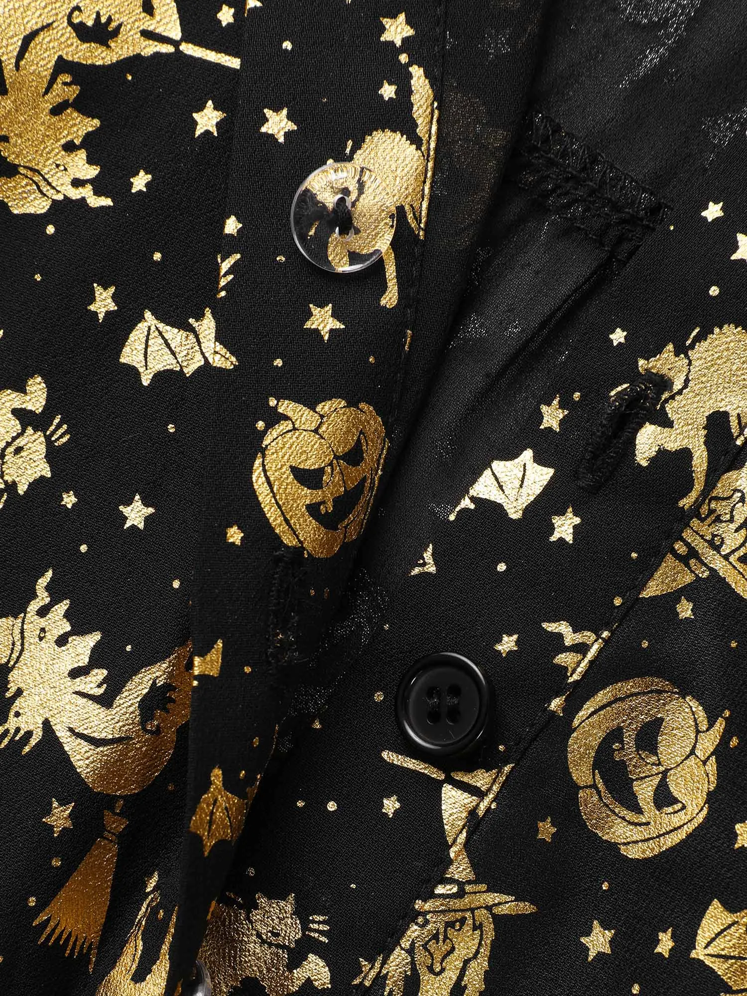 Hot Stamped Golden Gleam Shirt sold by Bloomchic product image thumbnail 5