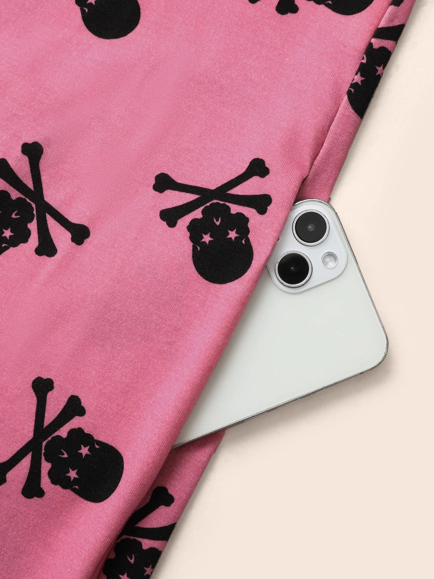 Caution It Is Skeleton Season Sleep Jumpsuit sold by Bloomchic product image thumbnail 5