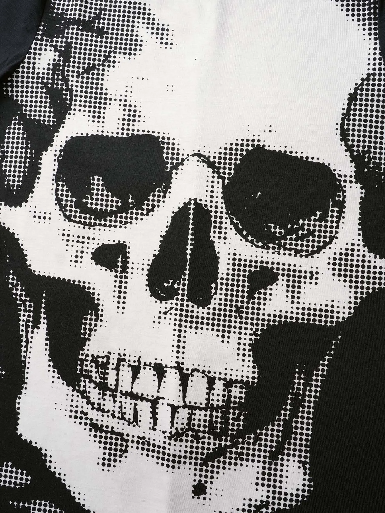 Stretchy Skull Knit Printed Midi Dress sold by Bloomchic product image thumbnail 5