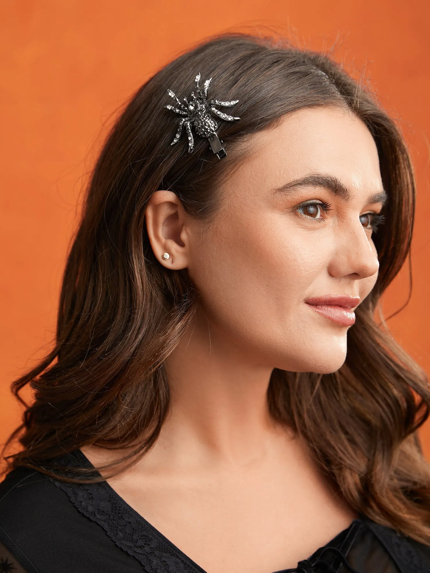 Rhinestone Halloween Hair Clip sold by Bloomchic product image thumbnail 3