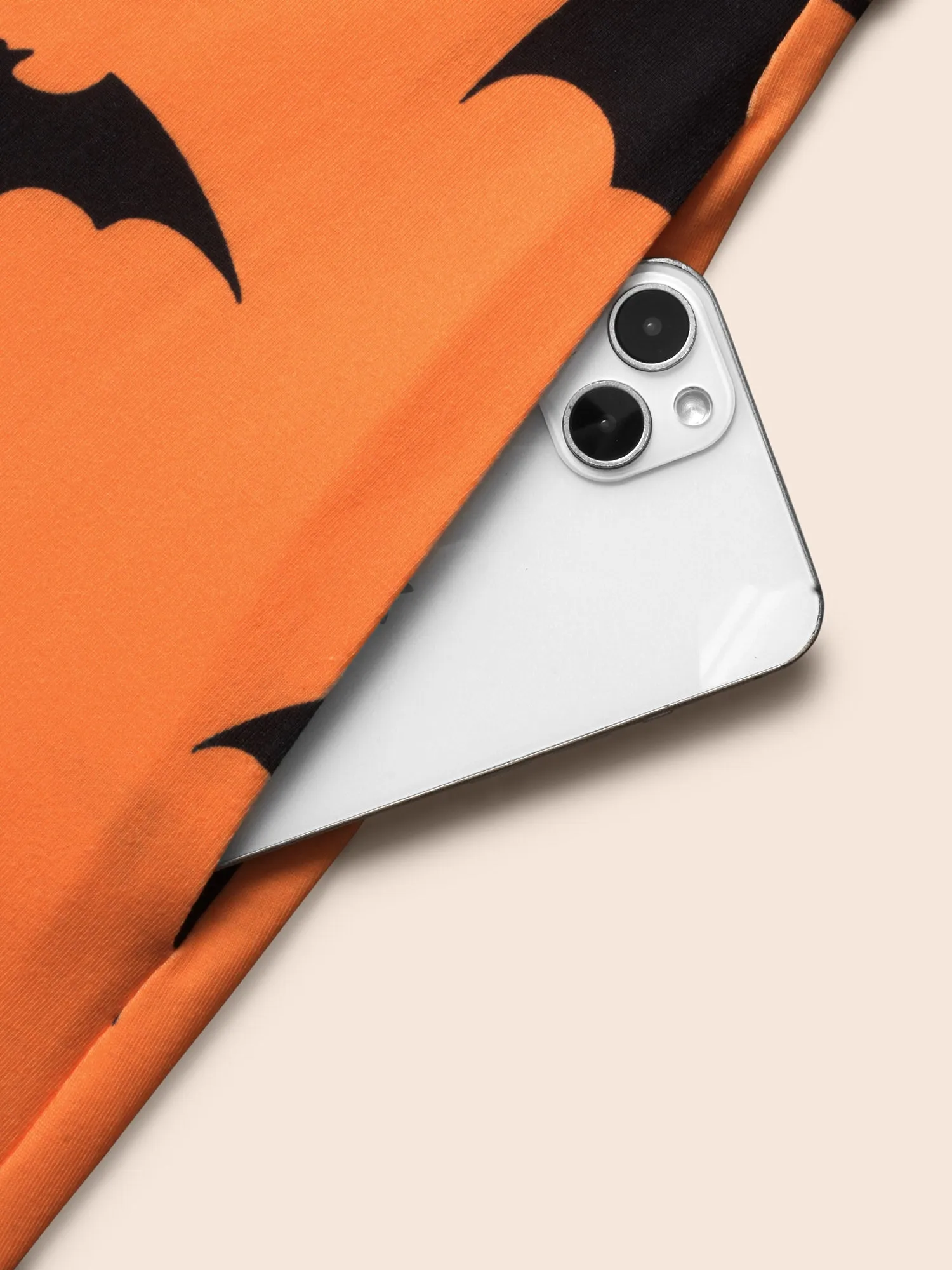 Batty Print Midi Loungewear Robe sold by Bloomchic product image thumbnail 5