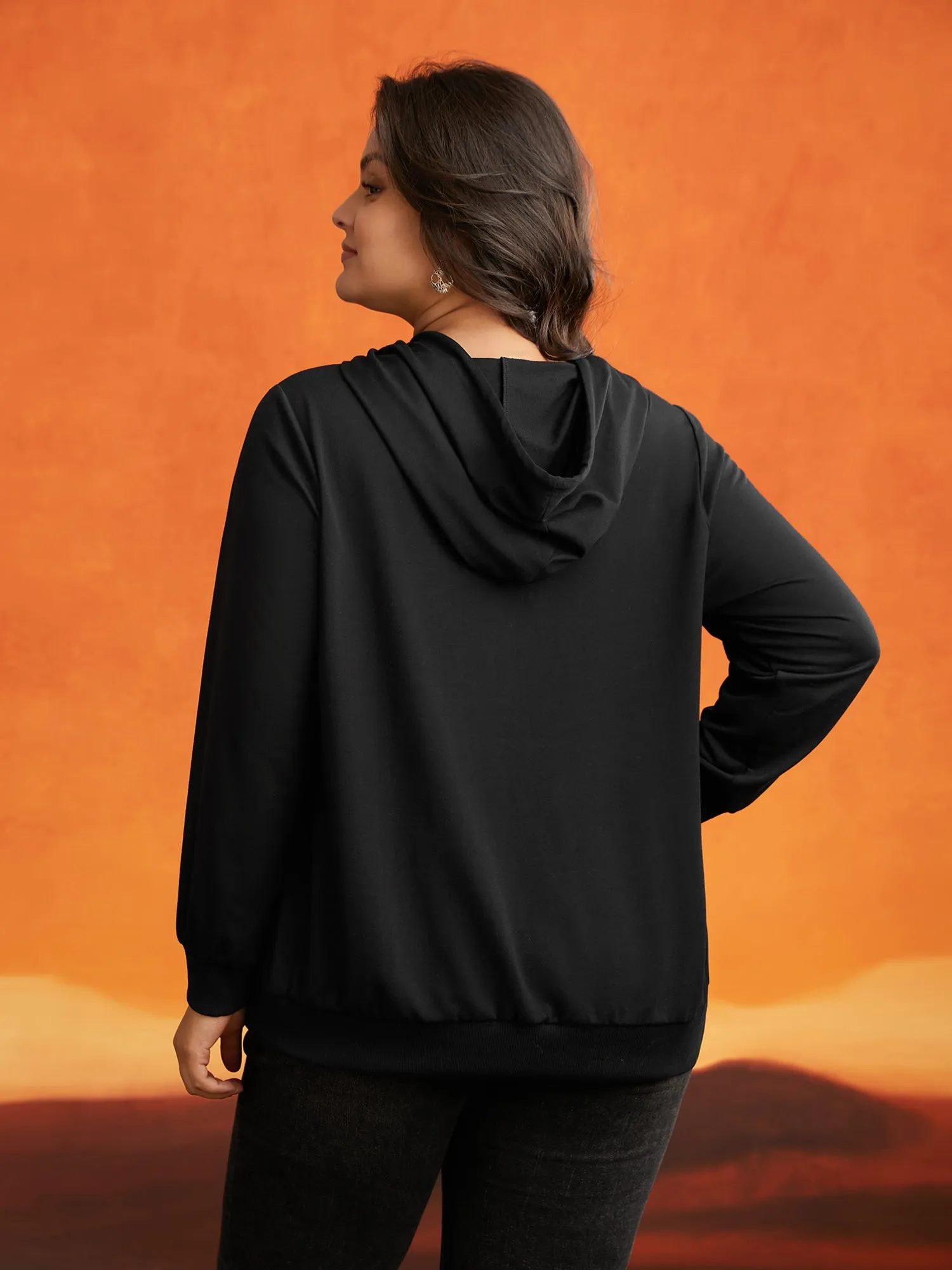 Click If You Dare Hooded Sweatshirt sold by Bloomchic product image thumbnail 5