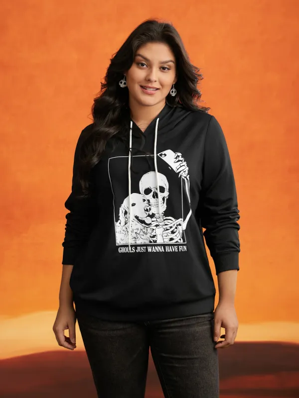 Click If You Dare Hooded Sweatshirt sold by Bloomchic