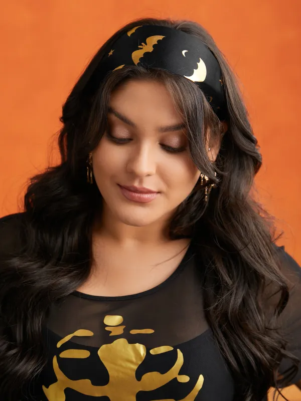 Wicked Web Wide Headbands-Two Piece sold by Bloomchic