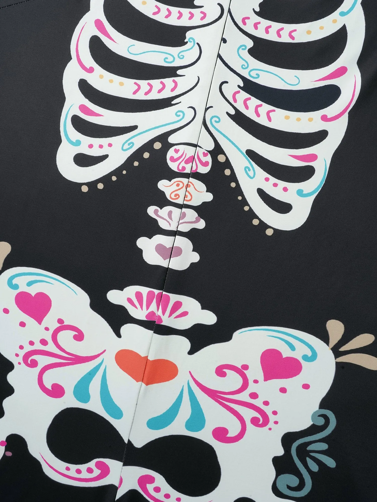 Skeletal Rib Invisible Zipper Romper sold by Bloomchic product image thumbnail 5