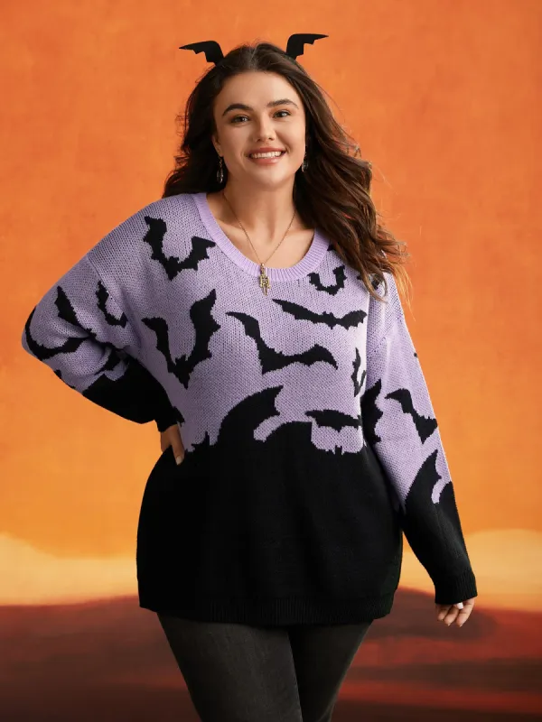 Batty Basics Crew Neck Pullover sold by Bloomchic