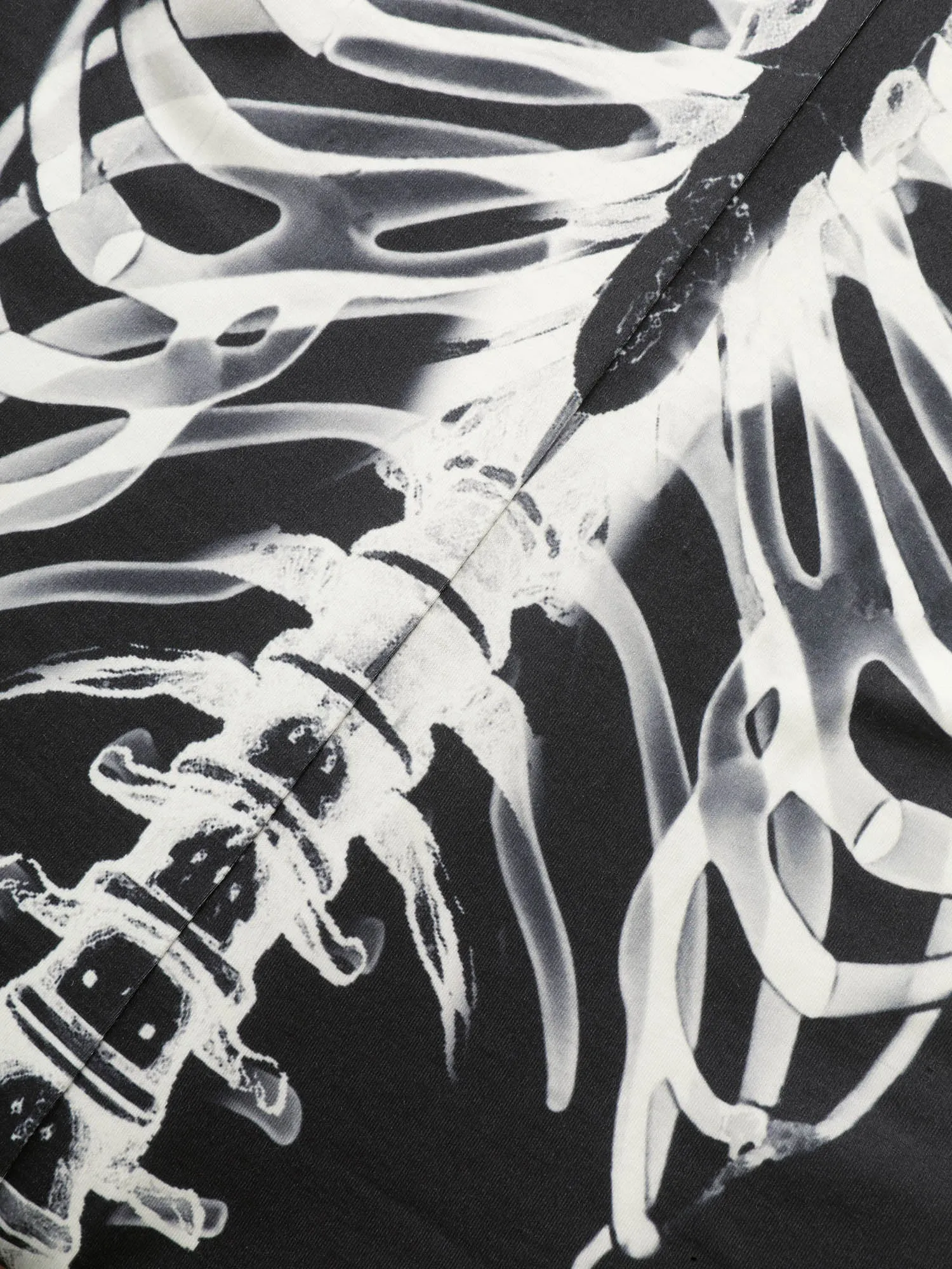 Skeleton Printed Off-Sleeves Jumpsuit sold by Bloomchic product image thumbnail 5