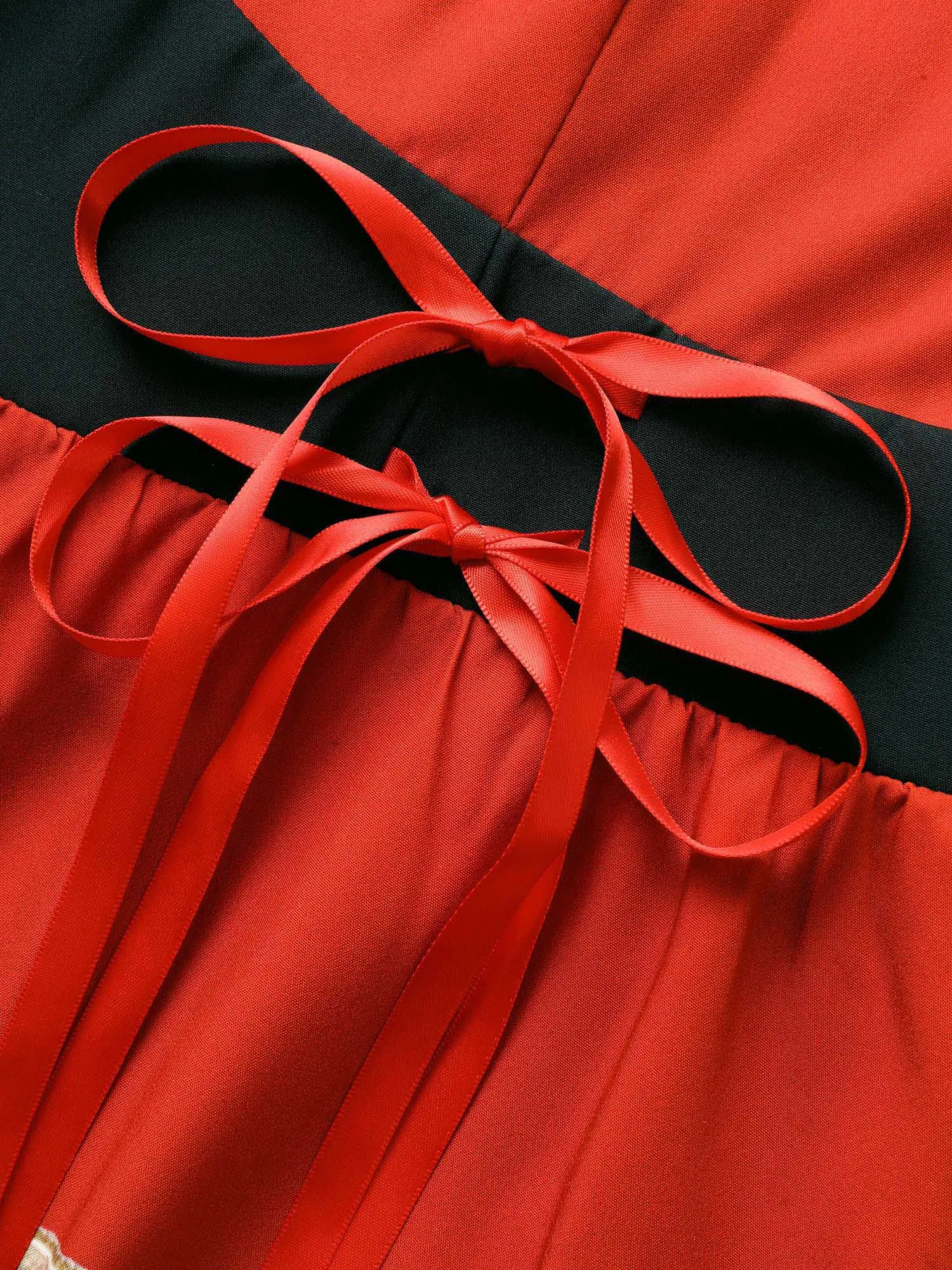 Poker Cards Adjustable Straps Midi Dress sold by Bloomchic product image thumbnail 5