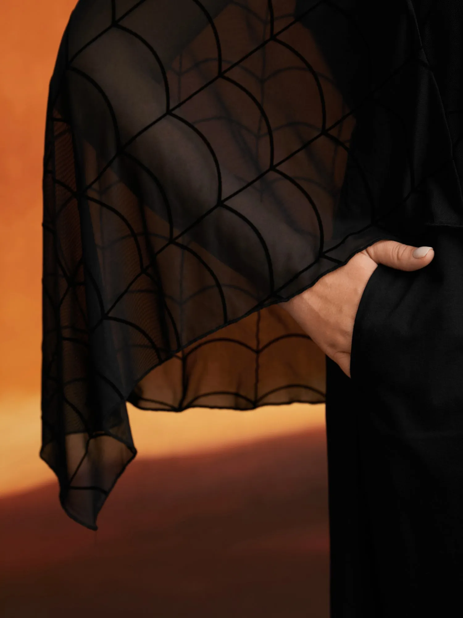 Spider Web Textured Two-Piece Tank Style Dress sold by Bloomchic product image thumbnail 4