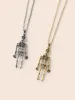 Gothic Skull Necklace Set sold by Bloomchic