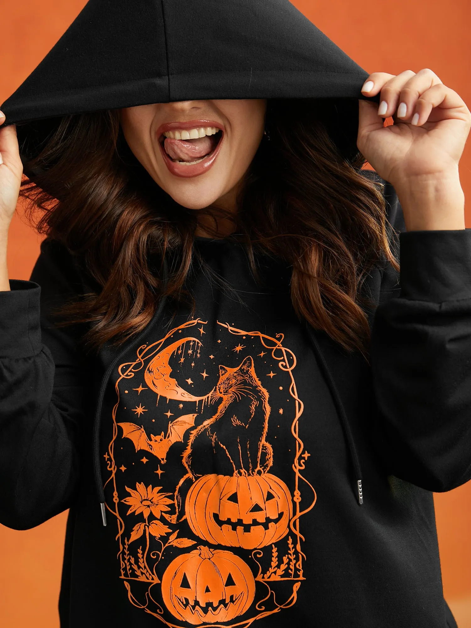 Trick & Chic Graphic Sweatshirt sold by Bloomchic product image thumbnail 4
