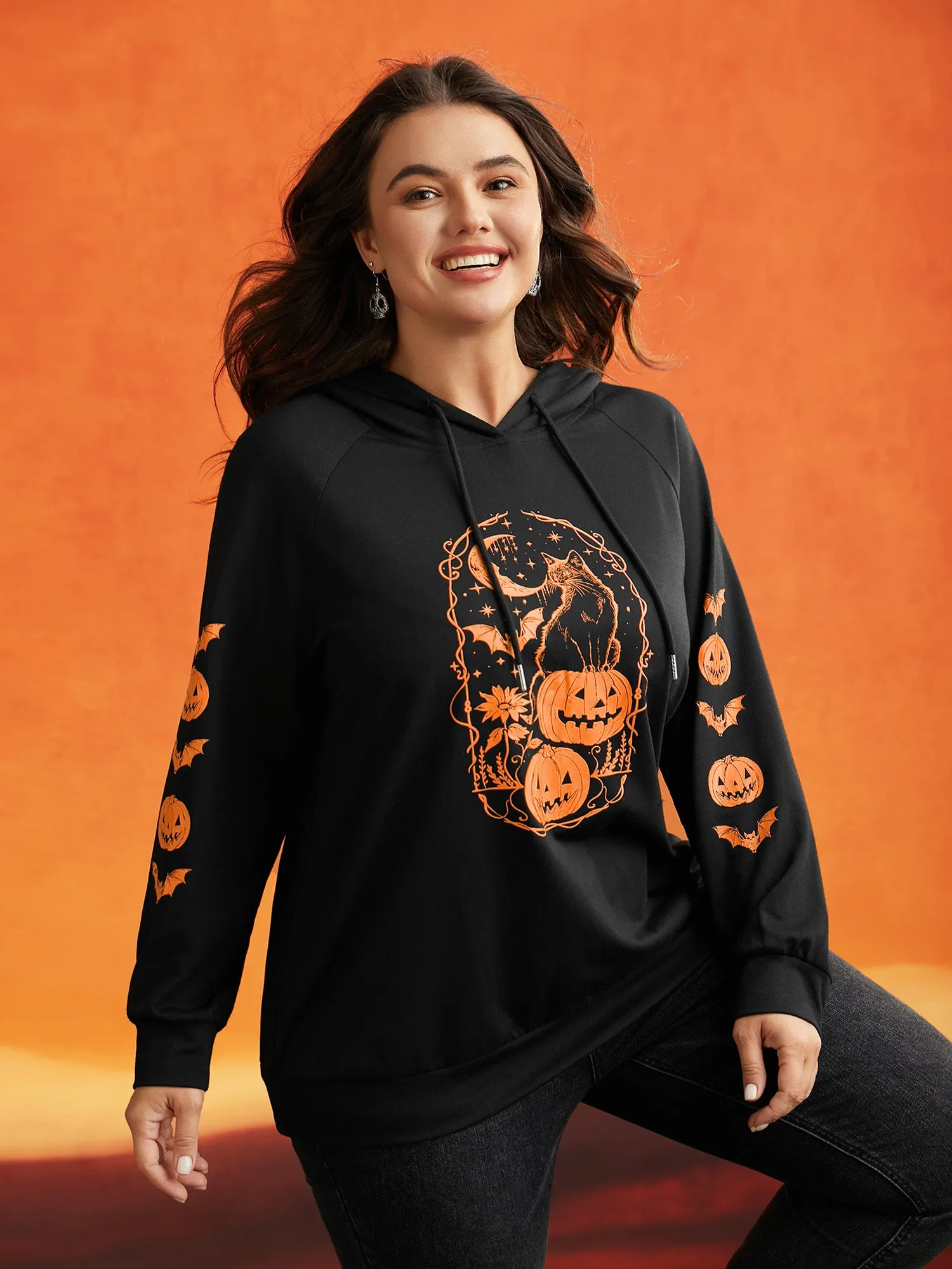 Trick & Chic Graphic Sweatshirt sold by Bloomchic