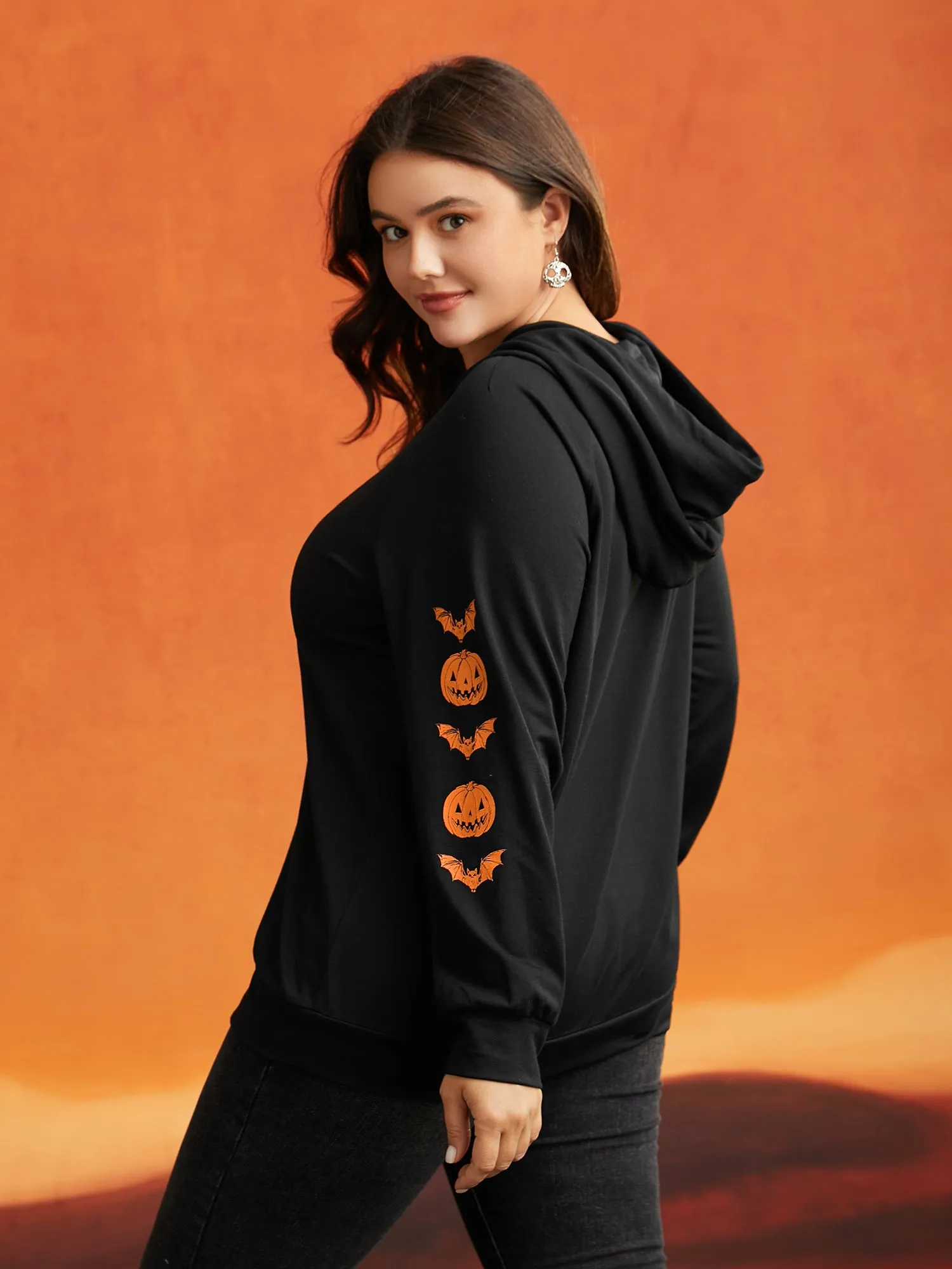 Trick & Chic Graphic Sweatshirt sold by Bloomchic product image thumbnail 3