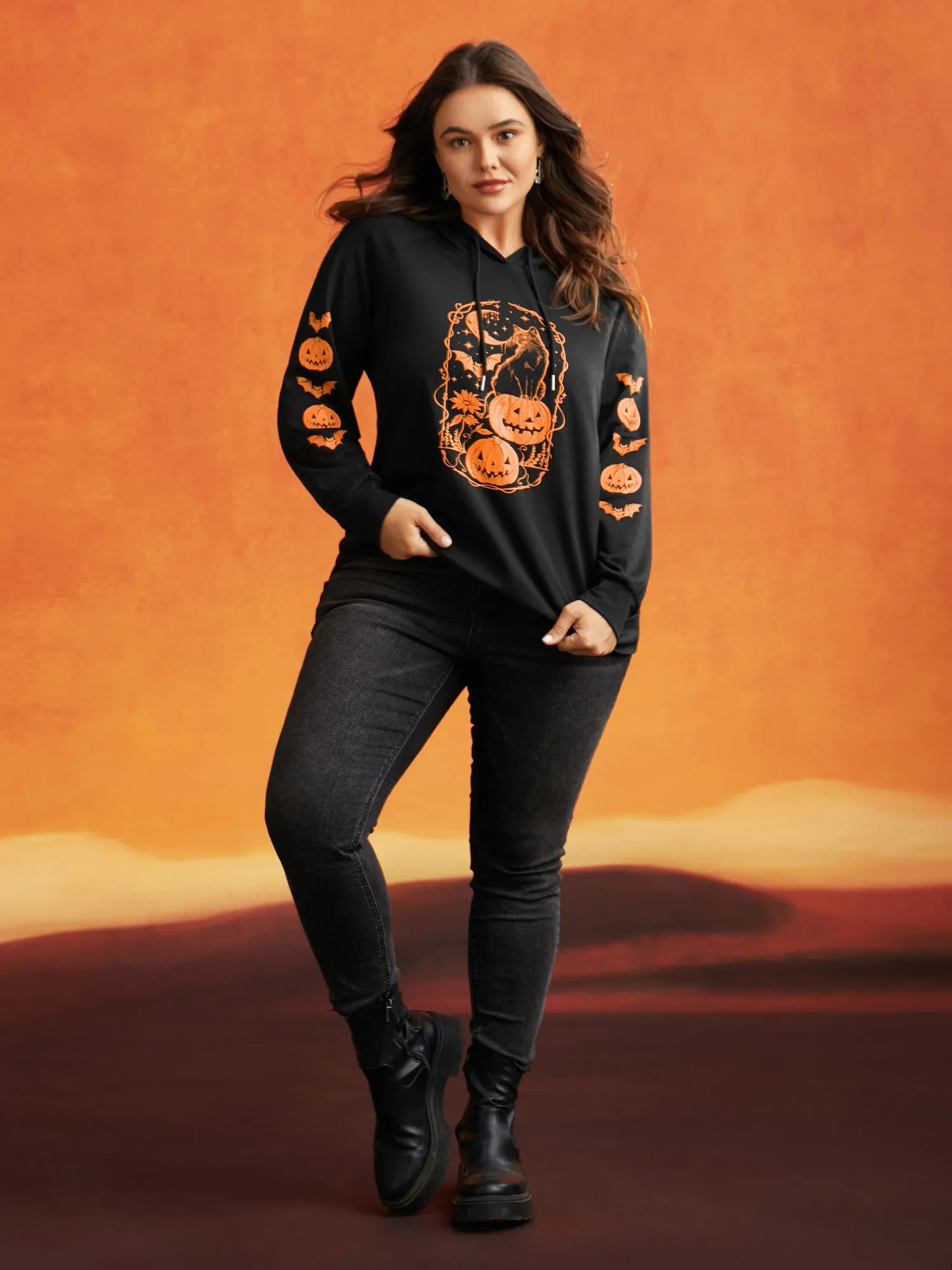 Trick & Chic Graphic Sweatshirt sold by Bloomchic product image thumbnail 5