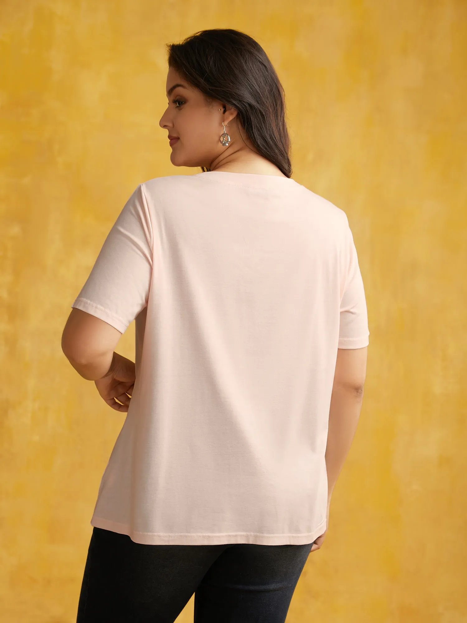 Dancing Skeleton Print Crew Neck T-shirt sold by Bloomchic product image thumbnail 4