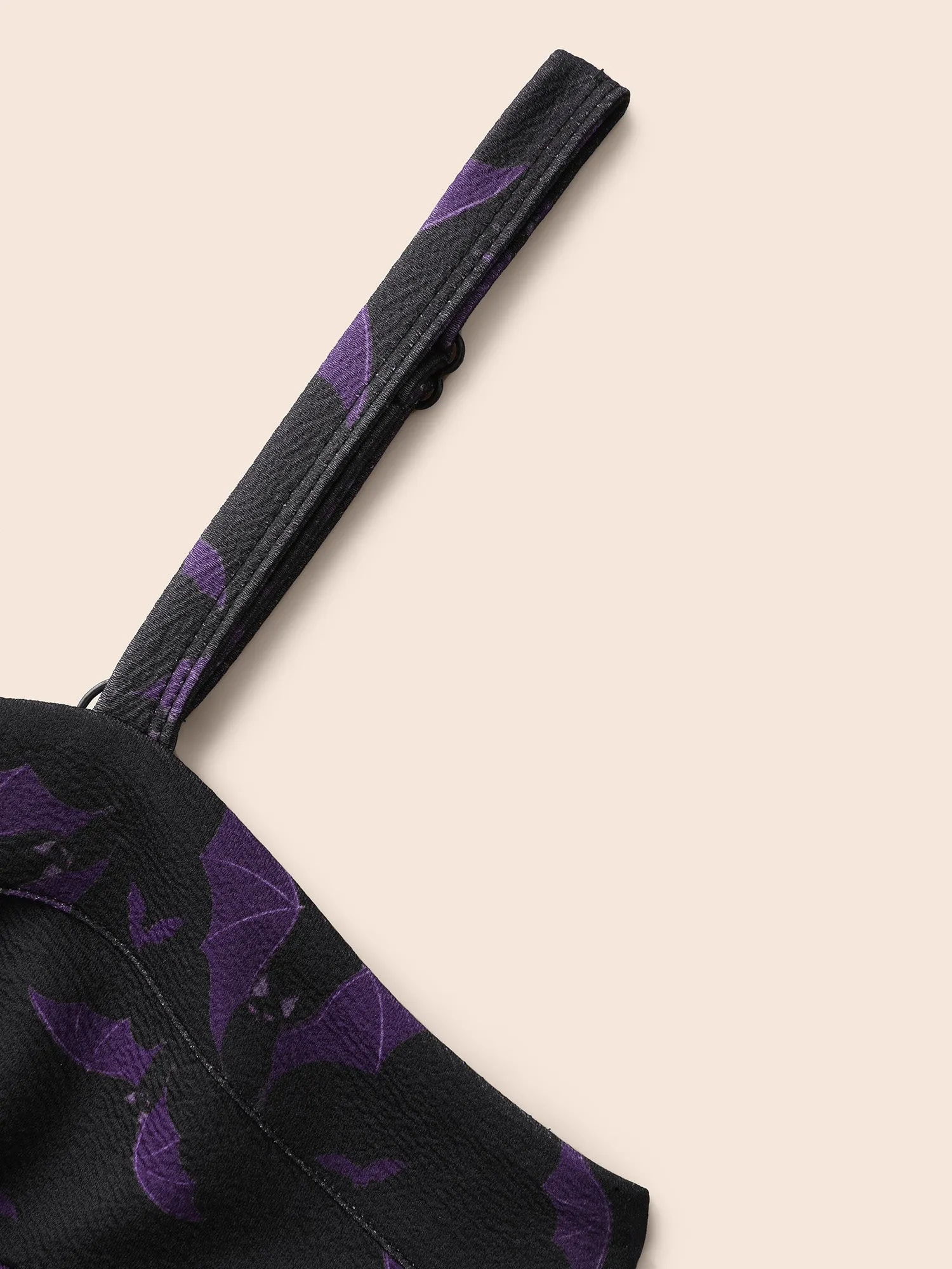 Bat Heart Shaped Neckline Midi Dress sold by Bloomchic product image thumbnail 5