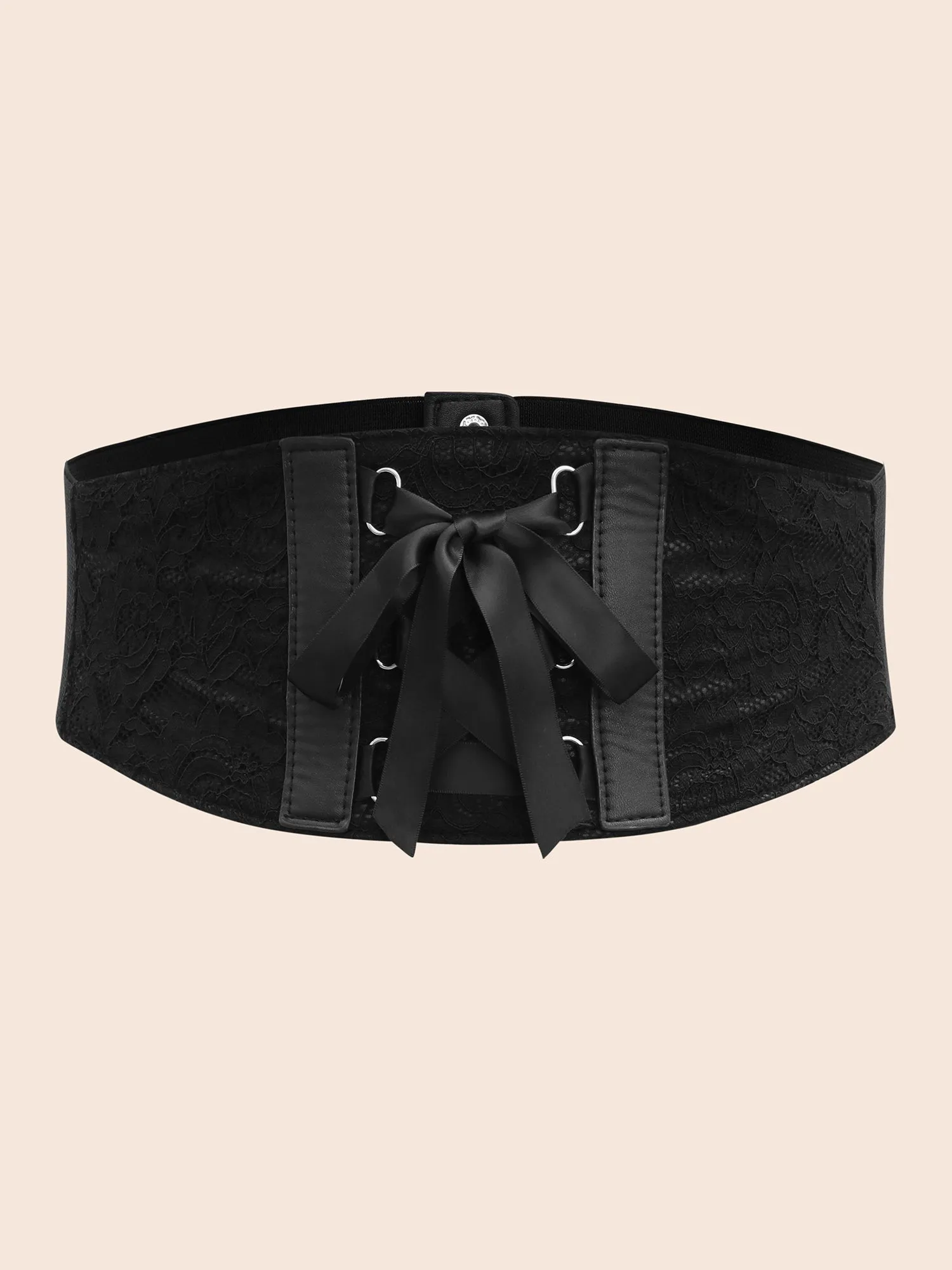 Lace and Leather Patterned Belt sold by Bloomchic product image thumbnail 2