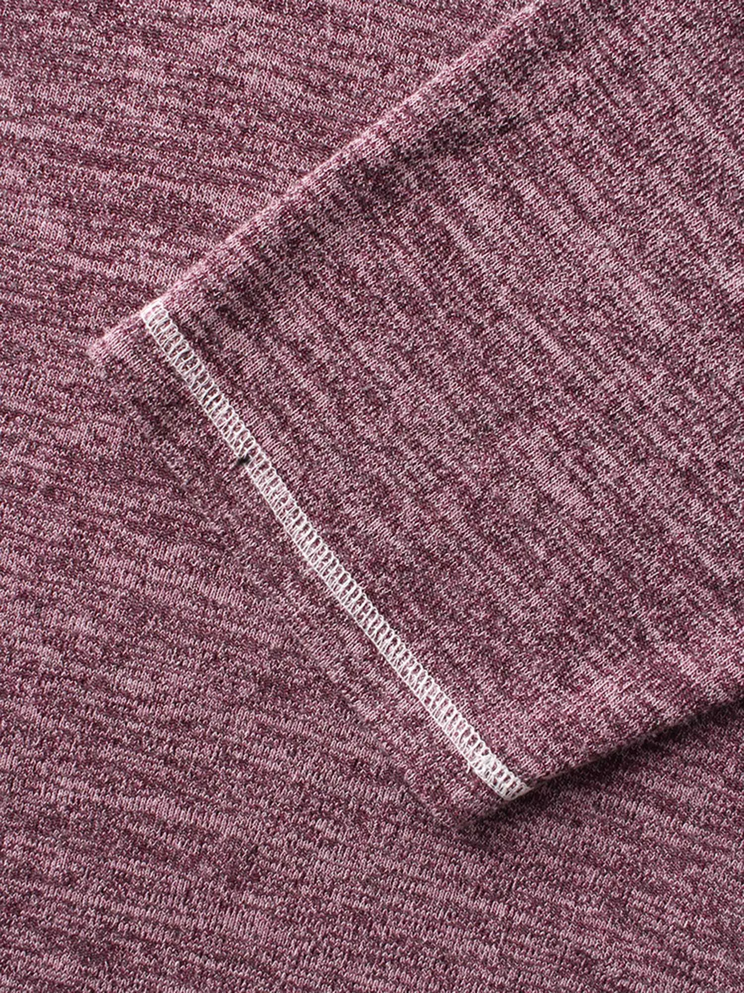 Heather Topstitching Raglan Sleeve T-shirt sold by Bloomchic product image thumbnail 5