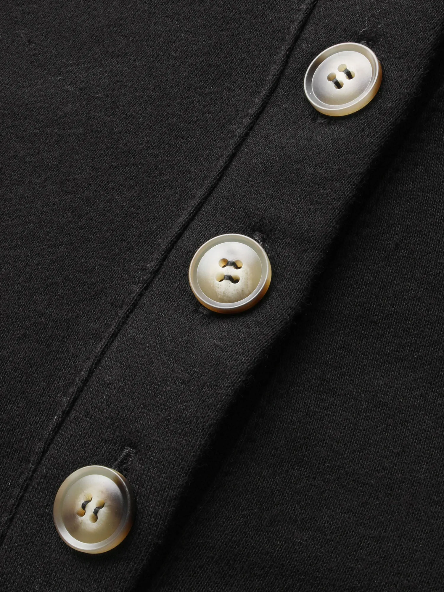 Plain Crew Neck Button Up Sweatshirt sold by Bloomchic product image thumbnail 5