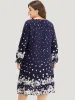Boho Print Pocket V Neck Dress sold by Bloomchic