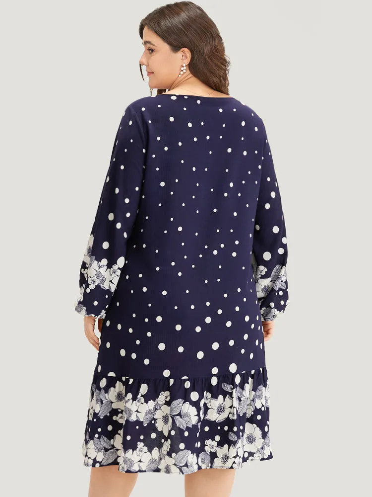Boho Print Pocket V Neck Dress sold by Bloomchic product image thumbnail 4