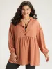 Halloween Suit Collar Button Up Lantern Sleeve Coat sold by Bloomchic