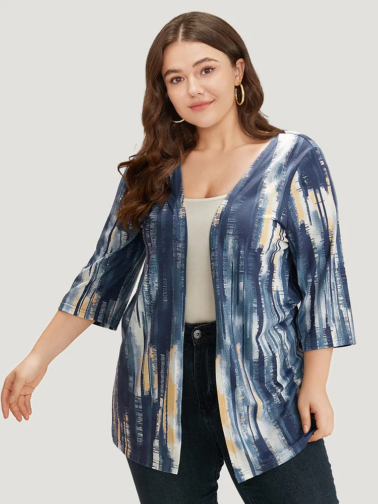 Tie Dye Drape Open Front Kimono sold by Bloomchic product image thumbnail 5