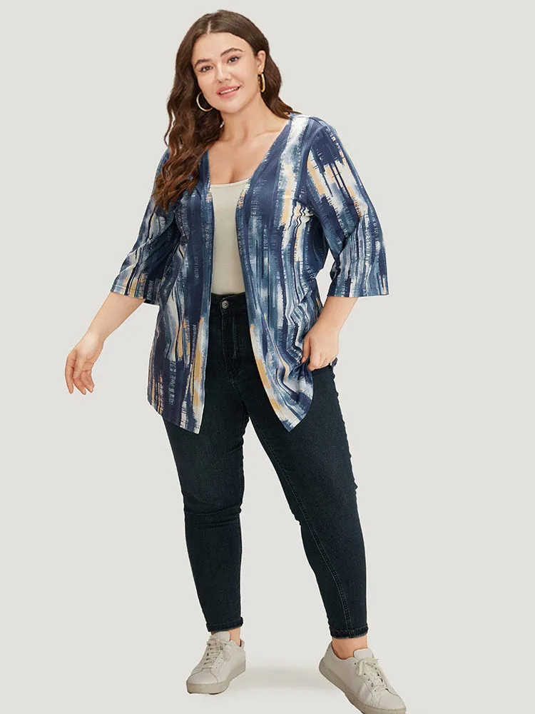 Tie Dye Drape Open Front Kimono sold by Bloomchic product image thumbnail 4