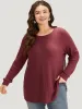 Bandana Patchwork Crew Neck Elastic Cuffs Sweatshirt sold by Bloomchic