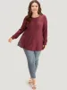 Bandana Patchwork Crew Neck Elastic Cuffs Sweatshirt sold by Bloomchic