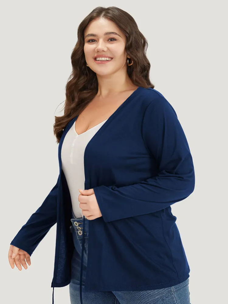 Plain Ties Open Front Kimono sold by Bloomchic product image thumbnail 3