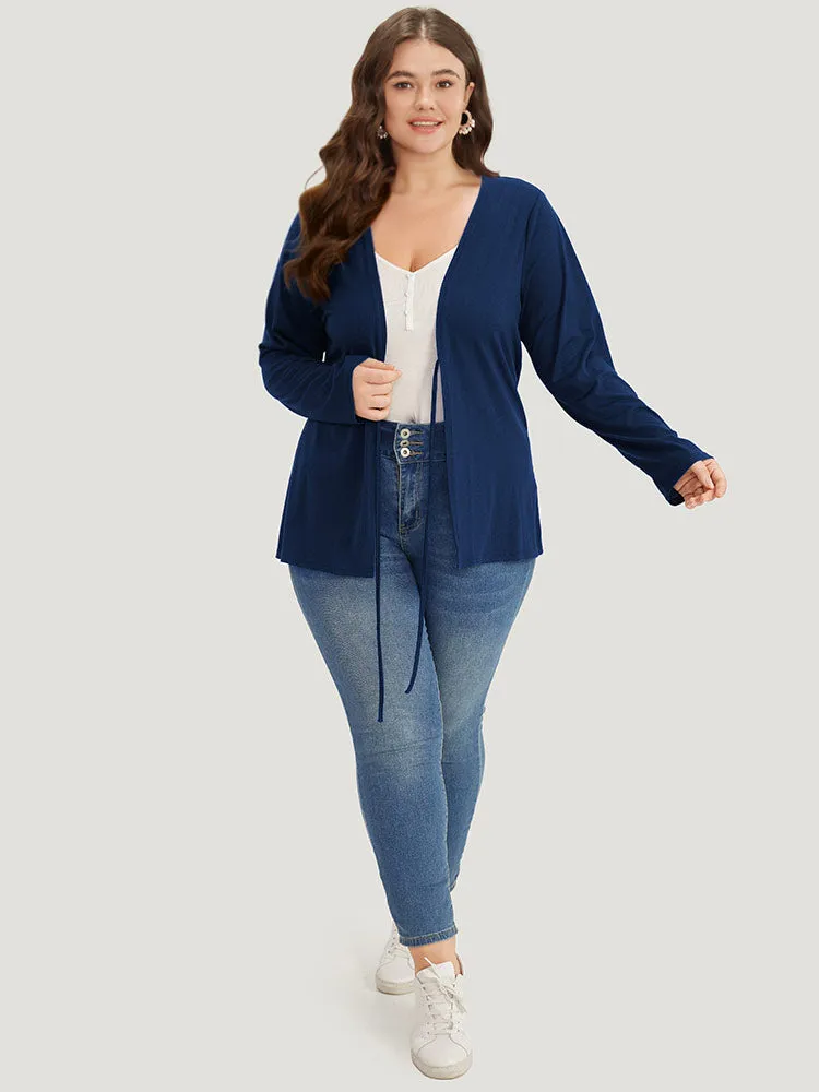 Plain Ties Open Front Kimono sold by Bloomchic product image thumbnail 4